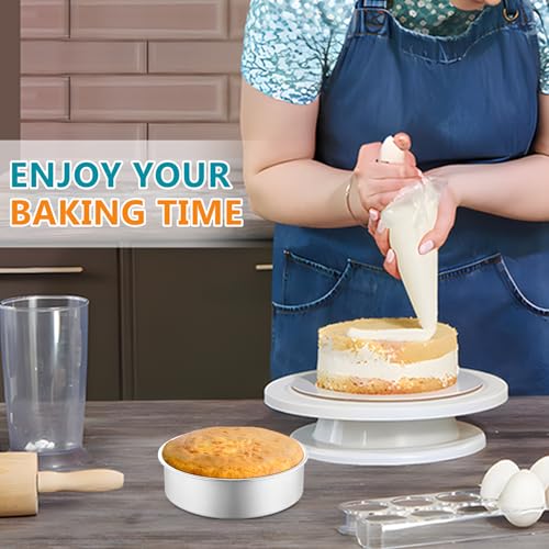5 Inch Round Cake Pan Set of 3 (5 Inch)