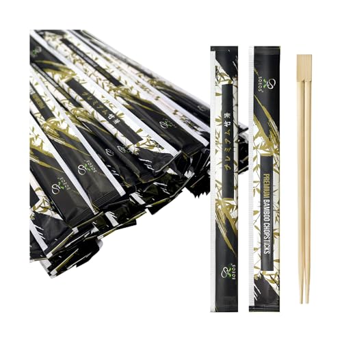 100 Disposable Chopsticks Bulk (9 Inch / 100 Sets)