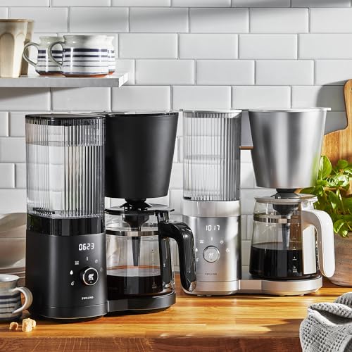 Enfinigy Glass Drip Coffee Maker 12 Cup (Black)