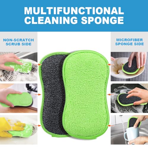 Dish Sponge 12 PK (Green)