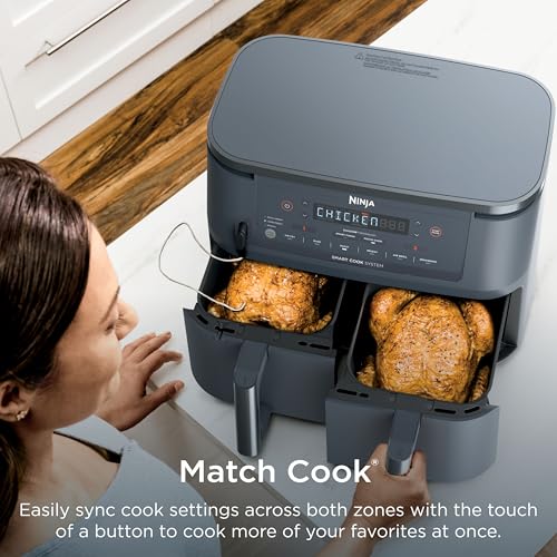 Foodi Air Fryer (10QT w/Thermometer GREY)