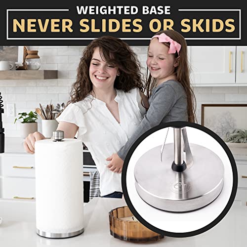 Heavy Duty Stainless Steel Paper Towel Holder