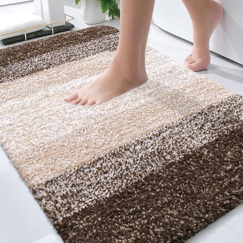 Bathroom Rugs Mat 30x20 (30" X 20" / Light Brown)