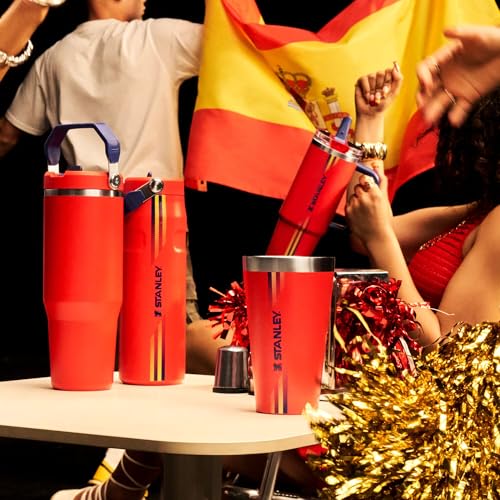 IceFlow 2.0 Flip Straw Tumbler (Team Red Dark Blue / 30 Ounces)