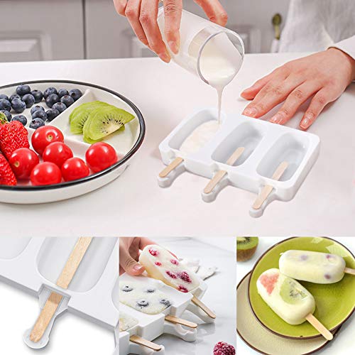 Popsicle Molds Set of 2 (White)
