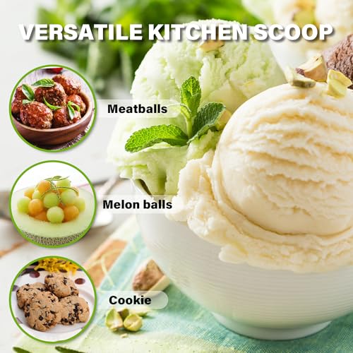 Ice Cream Scoop with Trigger (4.9 tsp (65 mm))