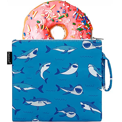 Reusable Sandwich Bag (Large, 1 Pack - Shark)