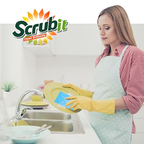 48 Count Sponges Kitchen for Dishes Cleaning