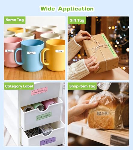 Label Maker Machine with Tape