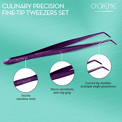 Curved Tweezers 6.25 Inch Fine