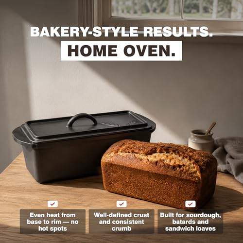 Cast Iron Bread Pan With Lid