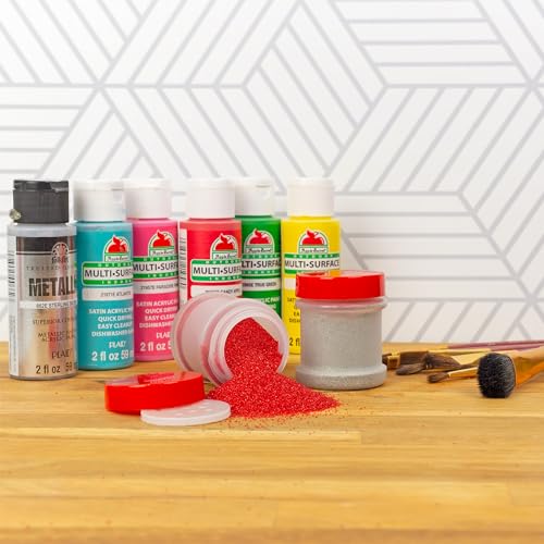 Mini Plastic Spice Jars w (Red Lids)