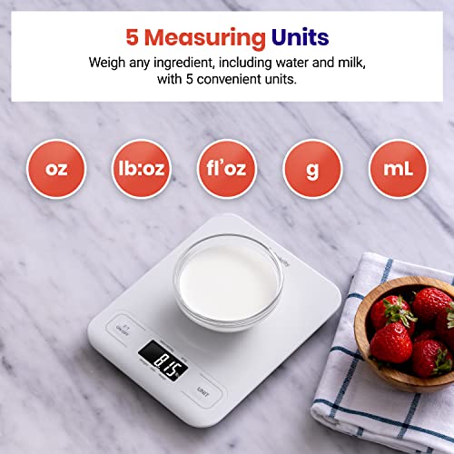 Food Kitchen Scale (White)