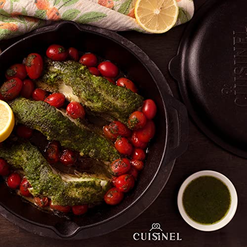 Cast Iron Skillet with Lid (10")