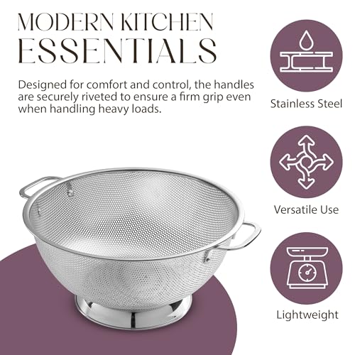 Stainless Steel Colander for Kitchen