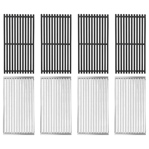 Grill Emitters & Cooking Grates Kit for Charbroil TRU (4-Burner Emitters & Grates)