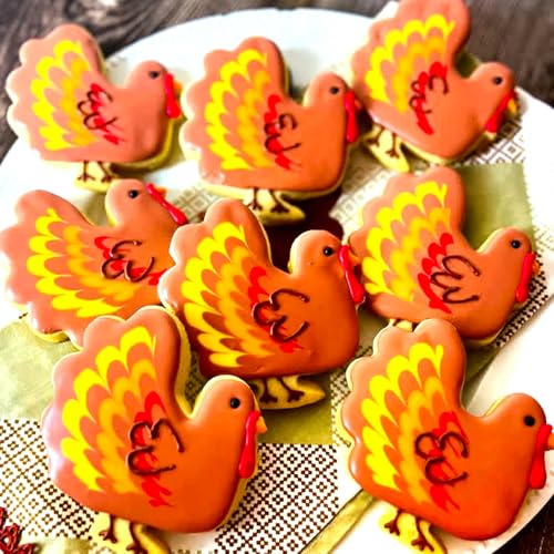 Thanksgiving Cookie Cutters Set 7PCS Large (Thanksgiving)