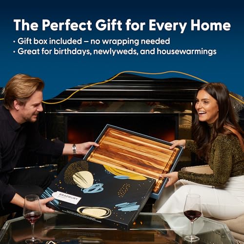 Bradbury Teak Wood Cutting Board (Bradbury | Teak | Edge Grain)