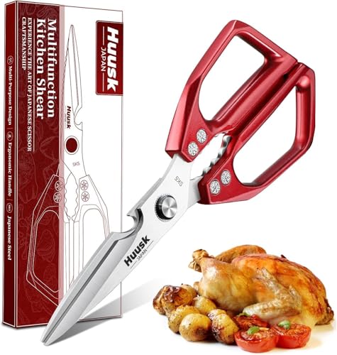 Kitchen Scissors for Food (Red)