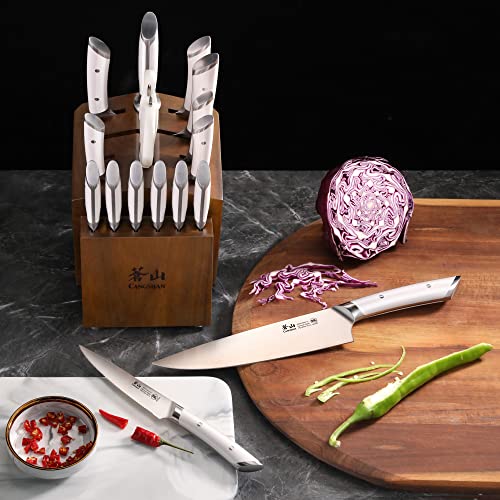 HELENA Series German Steel Forged Knife Block Set