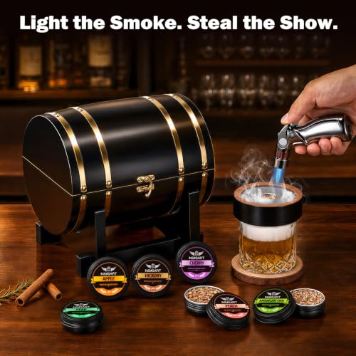Whiskey Smoker Kit (Black)