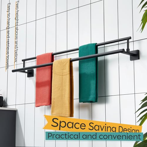 Bathroom Towel Bars 36 (Matte Black / 36-Inch)