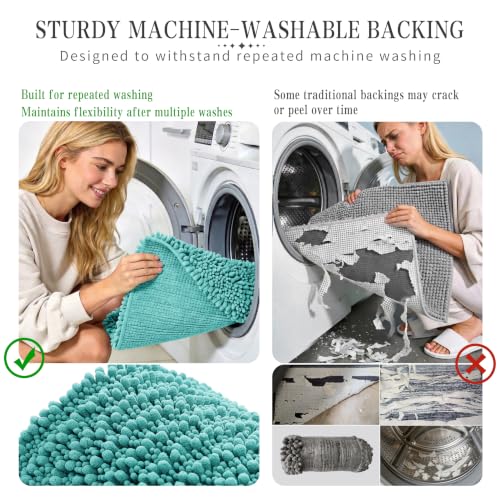 Bathroom Rugs Non Slip Washable