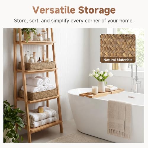 Large Bathroom Baskets (Brown(seagrass) / 15 ¾"L x 11 ¼"W x 3 ½"H)