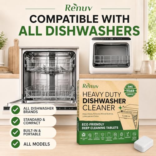 Dishwasher Cleaner + Garbage Disposal Cleaner (Dishwasher + Garbage Disposal Cleaner)