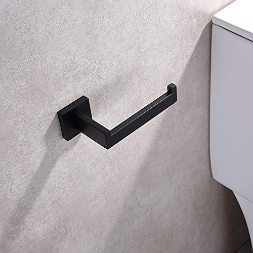 Toilet Paper Holder Matte Black