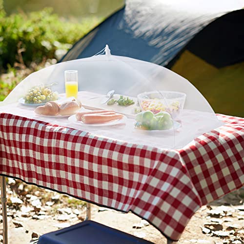 7 Pack Food Covers for Outdoors Mesh Screen Include Food Tents 1 Extra Large (7 Count)