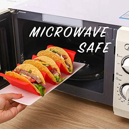 Colorful Taco Holder Stands Set of 6 (6-PCS)