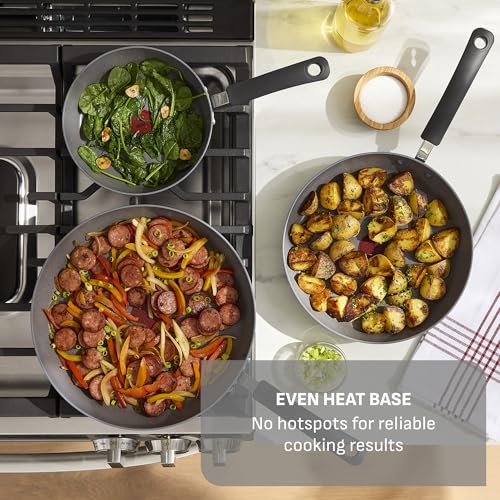 Ultimate Hard Anodized Nonstick Cookware Set (10 Piece)