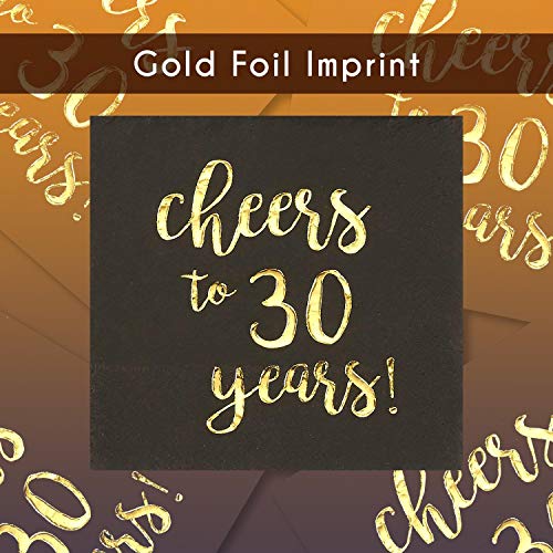30th Birthday Napkins (50 Pack)