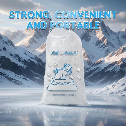 10lb Ice Bags (100 Count)