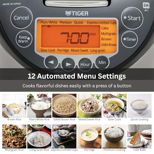 Jkt D10u 5.5 Cup Ih Rice Cooker 12 Menu (5.5-Cup)