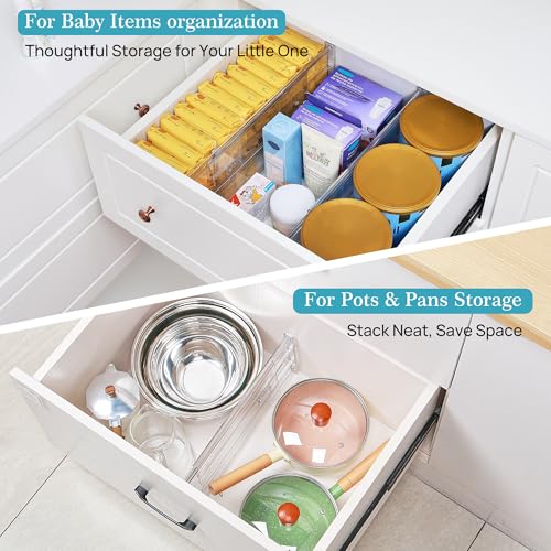 6" Tall Upgrade Drawer Dividers (8 Count)