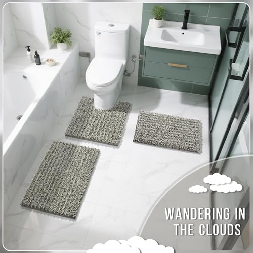 Bathroom Rugs Non Slip Washable