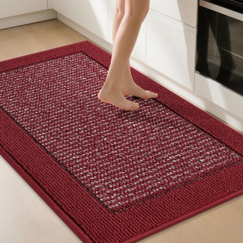 Kitchen Rugs 32"x48" (Red / 32" X 48" (Rectangular))