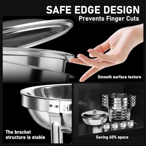 Chafing Dishes for Buffet 4 Pack