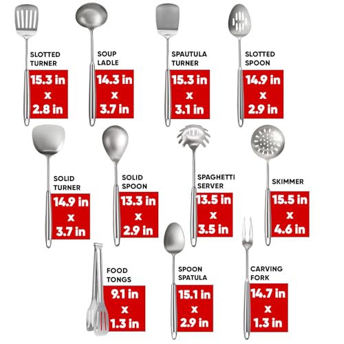 Newness 11 Pcs Cooking Utensils Set