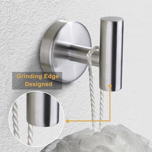 Towel Hook for Bathroom (2 Count)