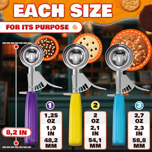 Cookie Scoops for Baking