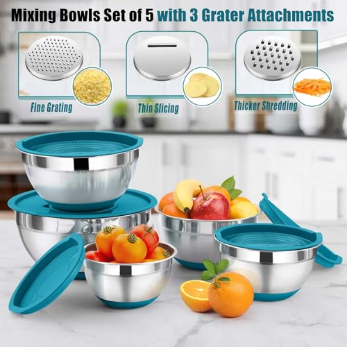 Mixing Bowls with Lid Set