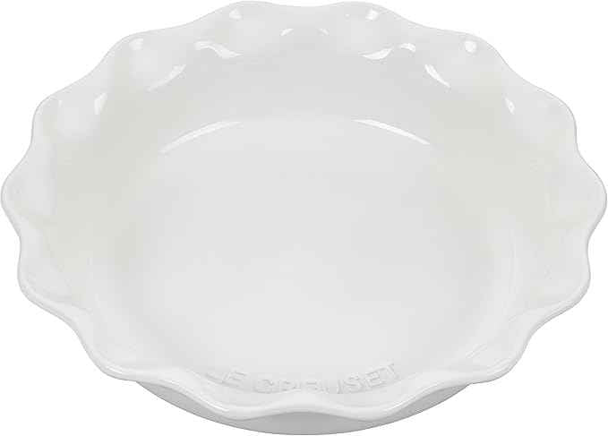 Le Creuset Stoneware 4 PC Heritage Bakeware Set, White