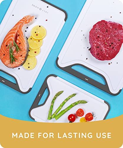 Cutting Boards for Kitchen (Black / Set of 2 (16"x10", 13"x8"))
