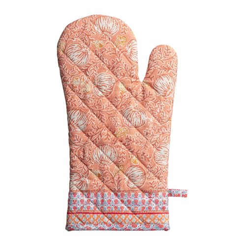 Maison d'Hermine Oven Gloves 100% Cotton Oven Mitt (033 - Harvest Festival / 7.5" x 13" (Oven Mitt))