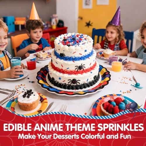Edible Spider Sprinkles (Spider Hero)
