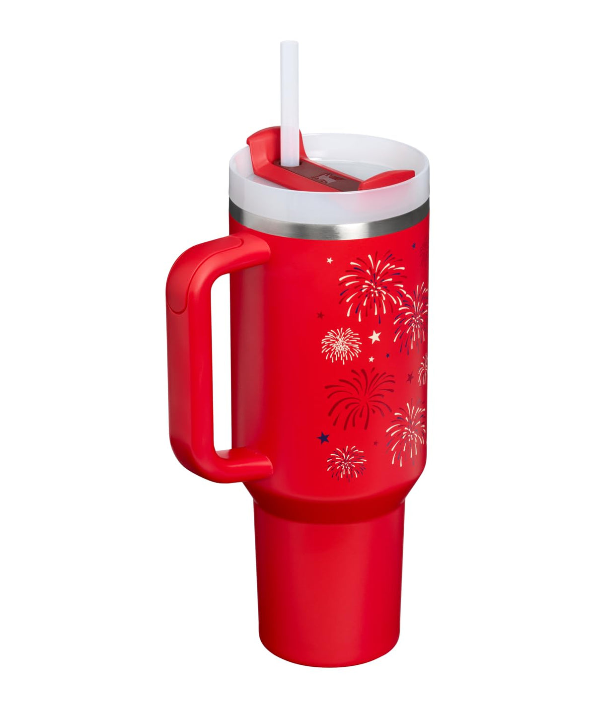 Quencher H2.0 Flow State Tumbler (40 Ounces / Chili Red Fireworks)