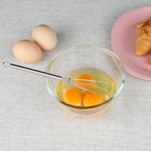 4 Pieces Silicone Whisks Set (Multicolor)
